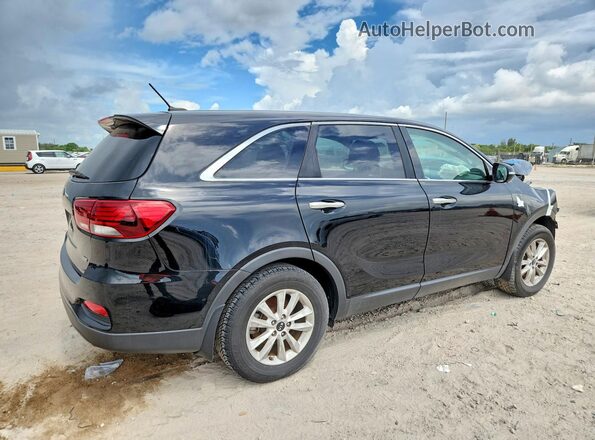 5XYPG4A35KG569496 2019 KIA SORENTO Black წინა მარჯვენა