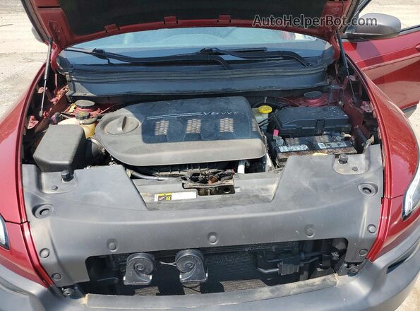 1C4PJMBS8GW285295 2016 JEEP CHEROKEE Red VIN կոդի պիտակի տեսք