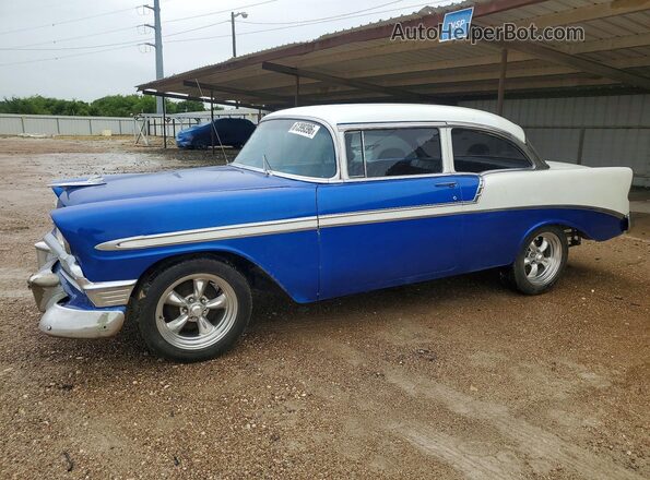 C56K019895 1956 CHEVROLET ALL OTHER Two Tone Trasero izquierdo