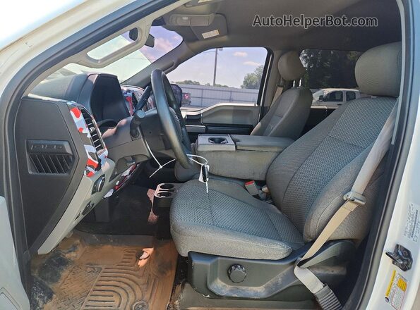 1FTEW1E57KFA19305 2019 FORD F150 White Dashboard view