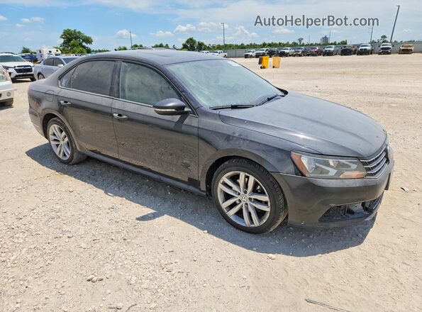 1VWLA7A3XKC009735 2019 VOLKSWAGEN PASSAT Black Вид спереду
