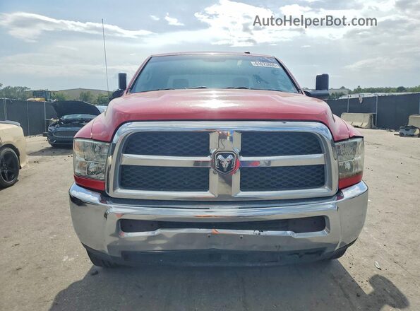 3C6UR4HJ2GG218286 2016 RAM 2500 Red Вид ззаду