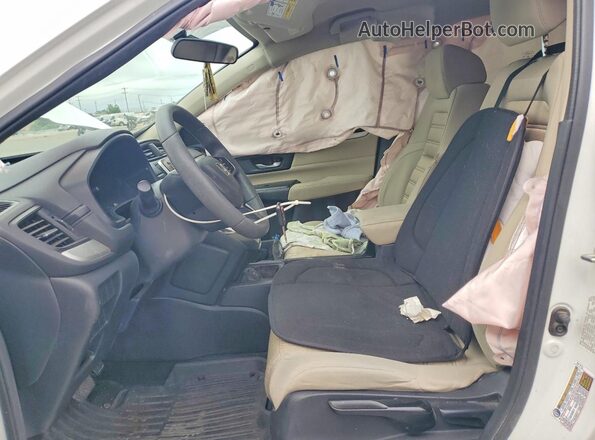 2HKRW6H38JH230638 2018 HONDA CR-V White Dashboard view