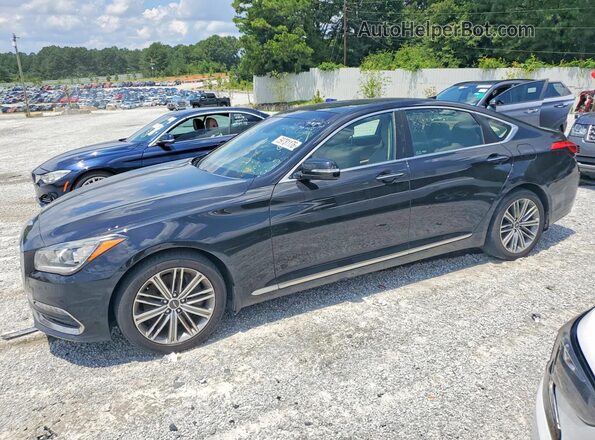 KMHGN4JE7JU271001 2018 GENESIS G80 Угольный Задняя левая четверть