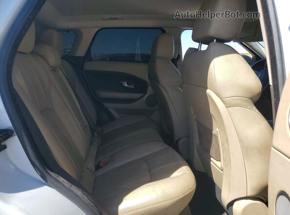 SALVP2BGXGH079477 2016 LAND ROVER RANGE White Vista interior trasera