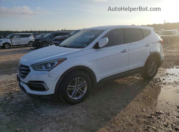 5NMZT3LB7HH033604 2017 HYUNDAI SANTA White უკანა მარცხენა