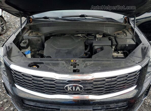 5XYP3DHC9LG077010 2020 KIA TELLURIDE Черный Вид наклейки с VIN-кодом