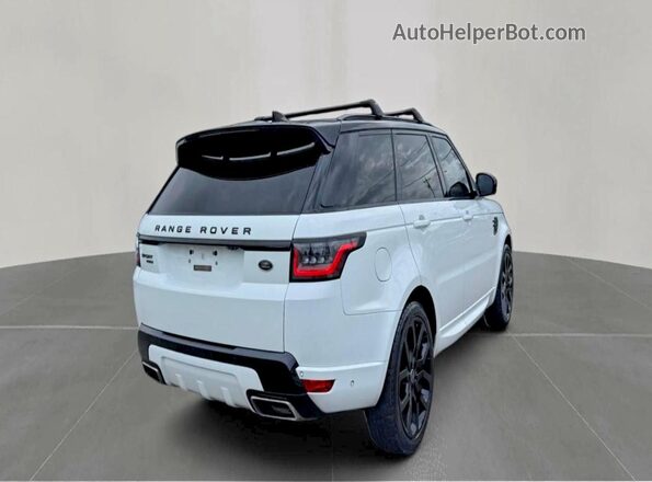 SALWR2SE0MA758093 2021 LAND ROVER RANGE Белый Передняя правая четверть