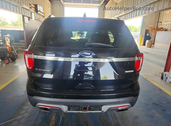 1FM5K8HT5HGA02483 2017 FORD EXPLORER Black Սալոնի դիմացի տեսք