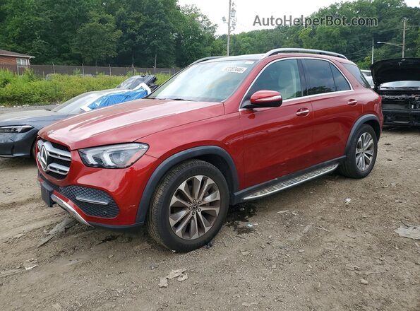 4JGFB4KBXMA389171 2021 MERCEDES-BENZ GLE Red Հետևի ձախ