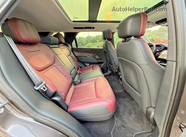 SAL1L9FUXPA154724 2023 LAND ROVER RANGE ROVER Серый Вид салона спереди