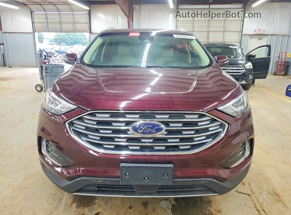 2FMPK4J96LBA89794 2020 FORD EDGE Burgundy უკანა ხედი