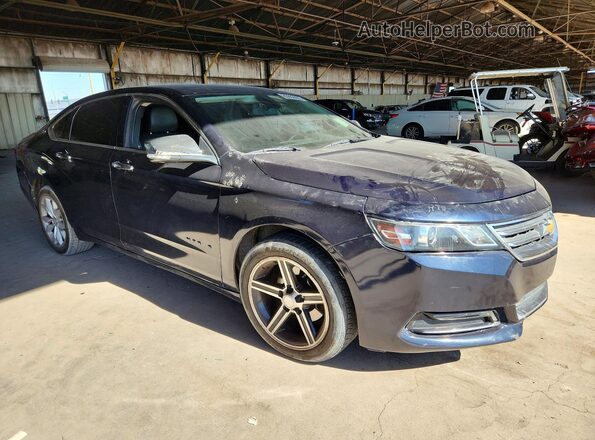 2G11Z5S32K9111097 2019 CHEVROLET IMPALA Blue Вид спереду