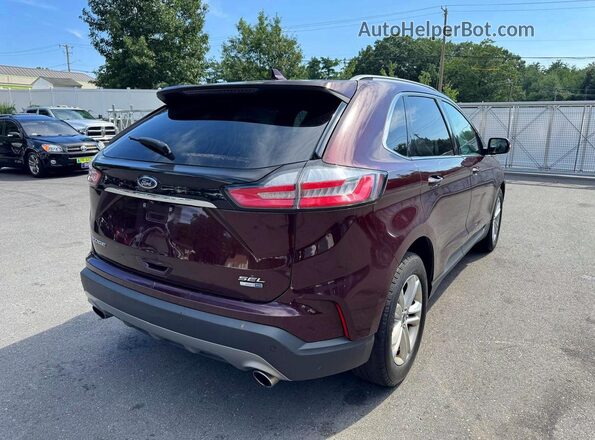 2FMPK4J9XLBA31266 2020 FORD EDGE Красный Передняя правая четверть