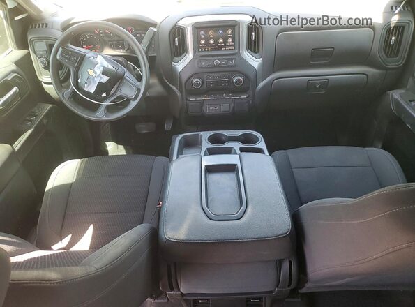 3GCPWBEK9NG181802 2022 CHEVROLET SILVERADO Black ხელსაწყოთა პანელის ხედი