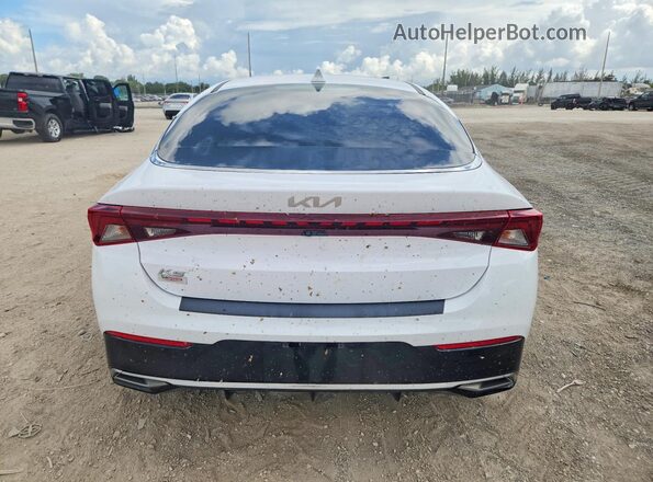 5XXG14J27NG118541 2022 KIA K5 White Սալոնի դիմացի տեսք