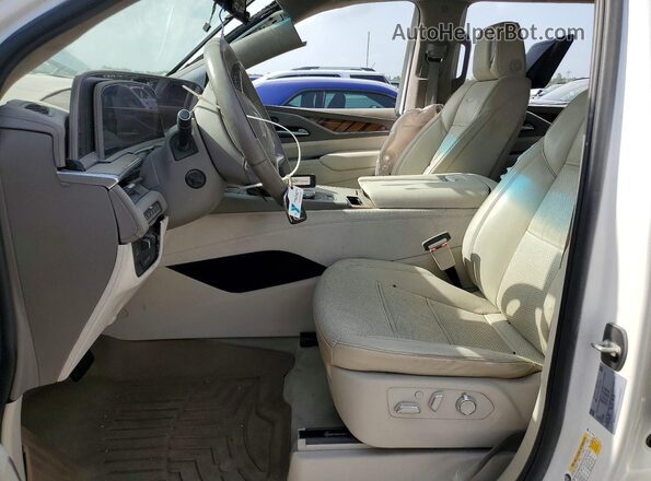 1GYS4MKL7NR176102 2022 CADILLAC ESCALADE White Dashboard view