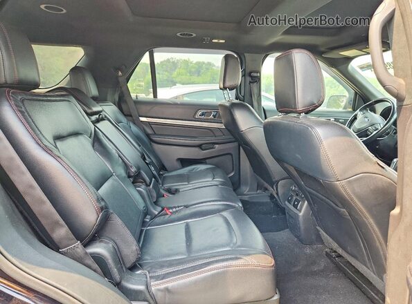 1FM5K8GT9KGB27852 2019 FORD EXPLORER Black Շարժիչի բաժամունքի տեսք