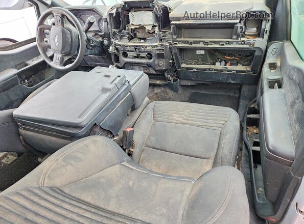 1FTEX1CP6MKD65812 2021 FORD F150 White Սարքավորումների վահանակի տեսք