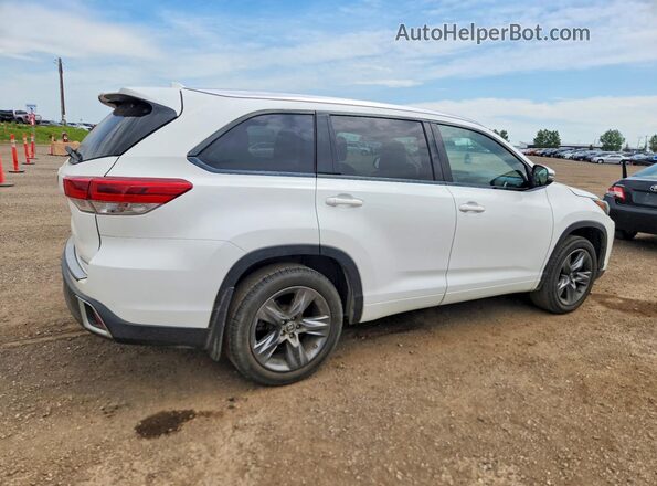 5TDDZRFH8HS358139 2017 TOYOTA HIGHLANDER White Delantero derecho