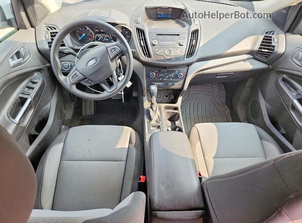 1FMCU0GD1HUE90085 2017 FORD ESCAPE White Вид щитка приладів