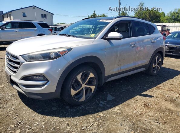 KM8J3CA24JU687311 2018 HYUNDAI TUCSON Silver Tył lewy
