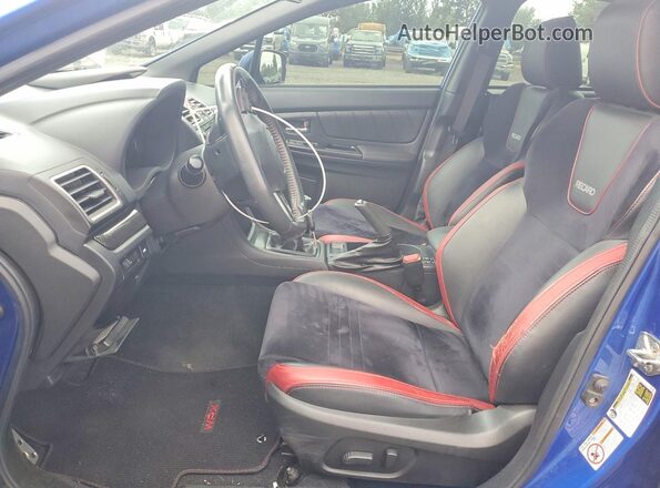 JF1VA1B6XJ9804366 2018 SUBARU WRX Blue Vista del salpicadero