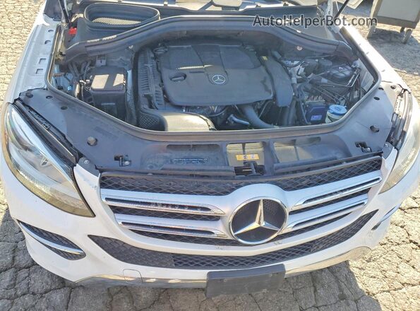 4JGDA5JB8JB071699 2018 MERCEDES-BENZ GLE-CLASS White VIN sticker view