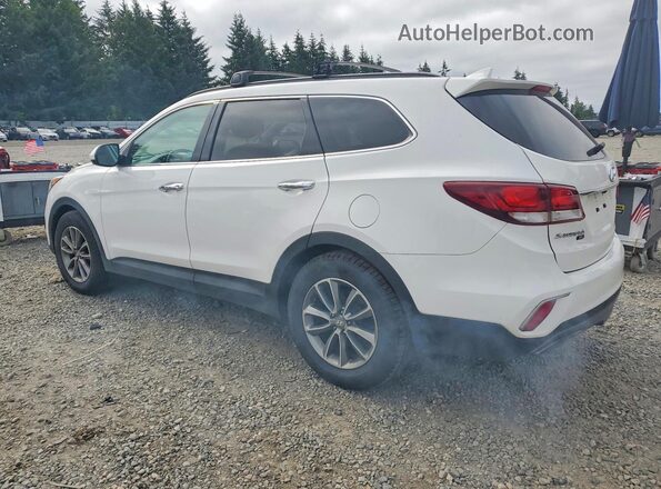 KM8SMDHF8KU298043 2019 HYUNDAI SANTA FE White Հետևի աջ