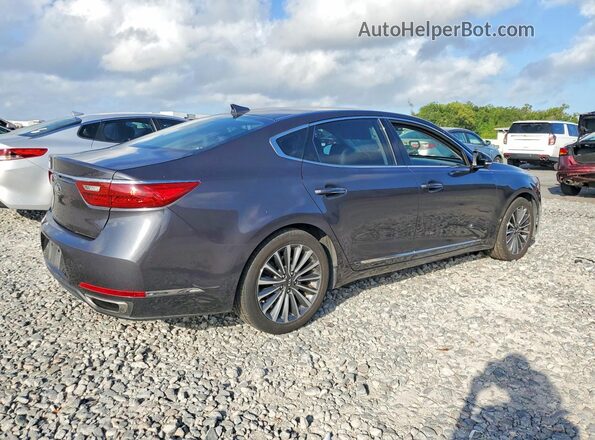 KNALB4J15J5120593 2018 KIA CADENZA Gray Delantero derecho