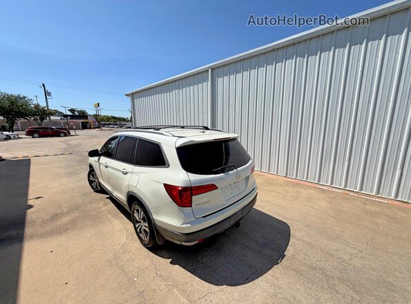 5FNYF5H57GB007571 2016 HONDA PILOT White Delantero derecho