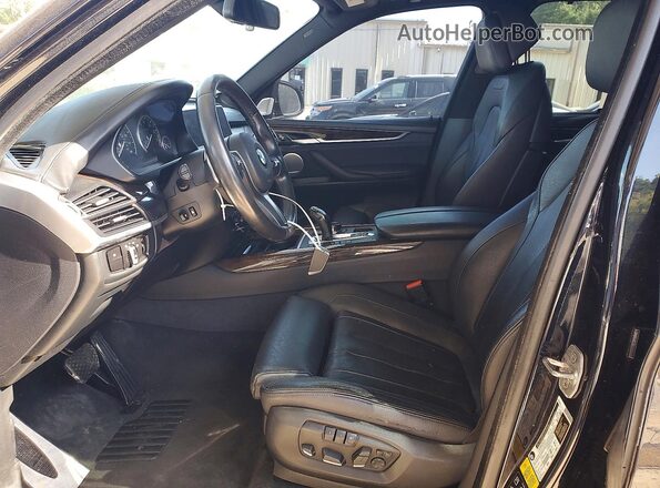 5UXKR6C50H0J84746 2017 BMW X5 Black Widok deski rozdzielczej