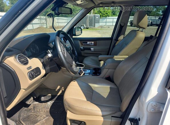 SALAG2V62GA800630 2016 LAND ROVER LR4 White Widok deski rozdzielczej