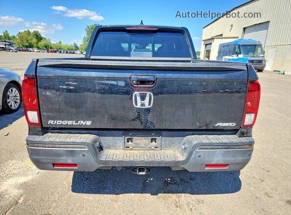 5FPYK3F80JB000473 2018 HONDA RIDGELINE Черный Вид салона спереди