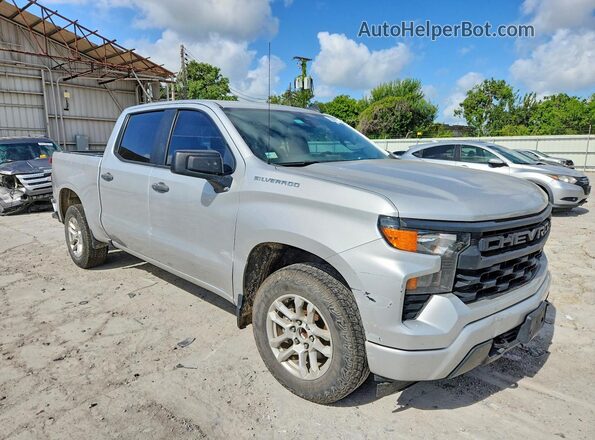 3GCPABEK4NG608527 2022 CHEVROLET SILVERADO Silver წინა ხედი