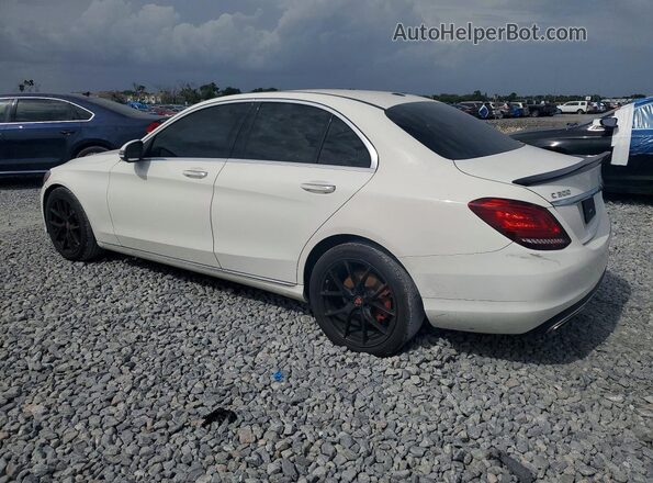 55SWF8DB7KU304710 2019 MERCEDES-BENZ C-CLASS White უკანა მარჯვენა