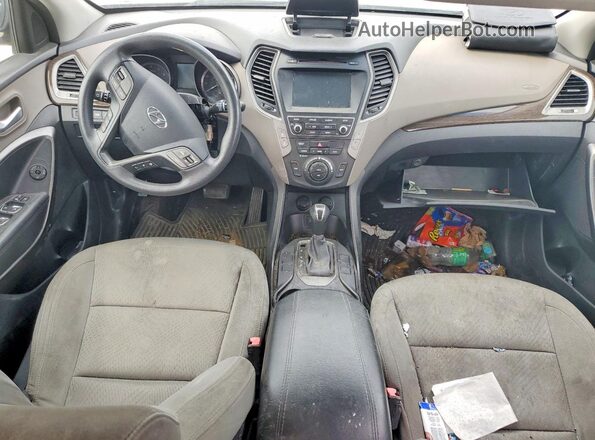 5NMZU3LB8HH033463 2017 HYUNDAI SANTA Черный Вид щитка приборов