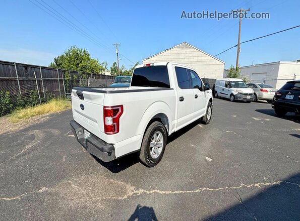1FTEW1C55LKE07760 2020 FORD F150 Белый Вид спереди