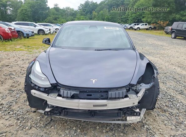5YJ3E1EA0PF434596 2023 TESLA MODEL Gray Հետևի տեսք