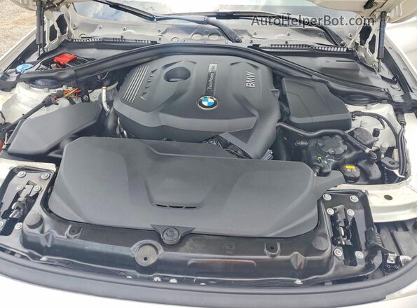 WBA8B9G37HNU52699 2017 BMW 3 SERIES Белый Вид подкапотного пространства