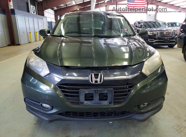 3CZRU5G52GM721299 2016 HONDA HR-V Green Հետևի տեսք