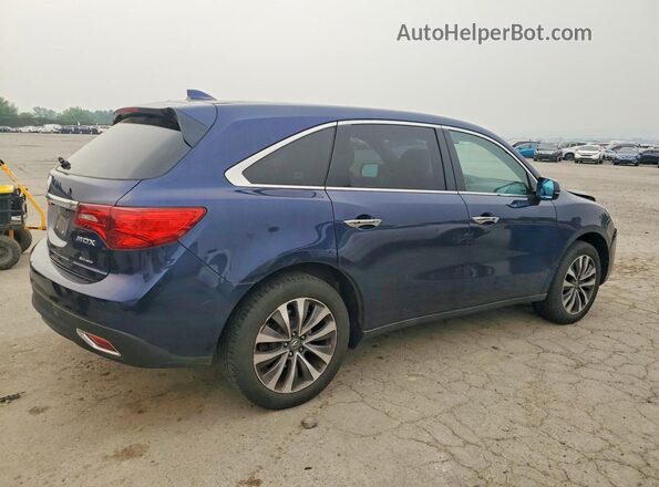 5FRYD4H47GB037949 2016 ACURA MDX Black წინა მარჯვენა