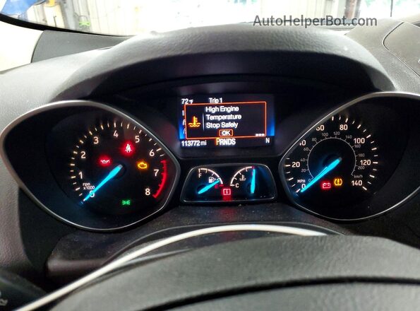 1FMCU0GD2HUD04201 2017 FORD ESCAPE Blue Հետևի նստատեղերի տեսք