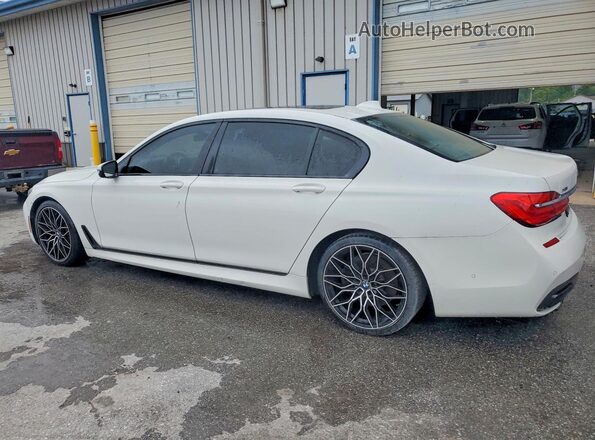 WBA7F2C50JG423747 2018 BMW 7 SERIES White Rear right