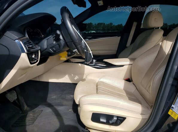 WBAJA5C59JWA36015 2018 BMW 5 SERIES Blue Առջևի վահանակի տեսք