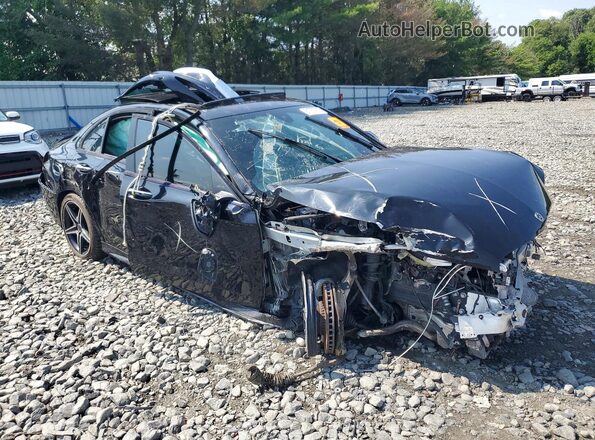 55SWF6EB8JU260301 2018 MERCEDES-BENZ C Black Front view
