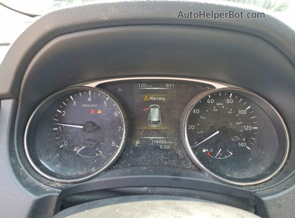 JN8AT2MT1GW007126 2016 NISSAN ROGUE Silver Հետևի նստատեղերի տեսք