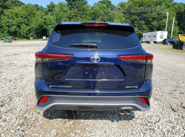 5TDKDRBH0PS512837 2023 TOYOTA HIGHLANDER Black წინა სალონის ხედი