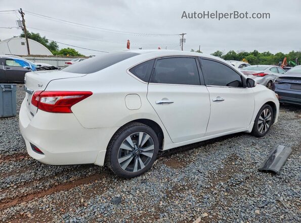 3N1AB7AP2KY317096 2019 NISSAN SENTRA White Front right