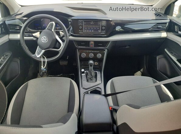 3VVDX7B28PM320518 2023 VOLKSWAGEN TAOS White Սարքավորումների վահանակի տեսք